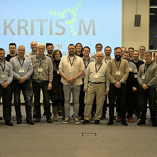 Kickoff Projektkonsortium von KRITIS³M am Fraunhofer Institut in Waischenfeld. Foto: Anita Baumann