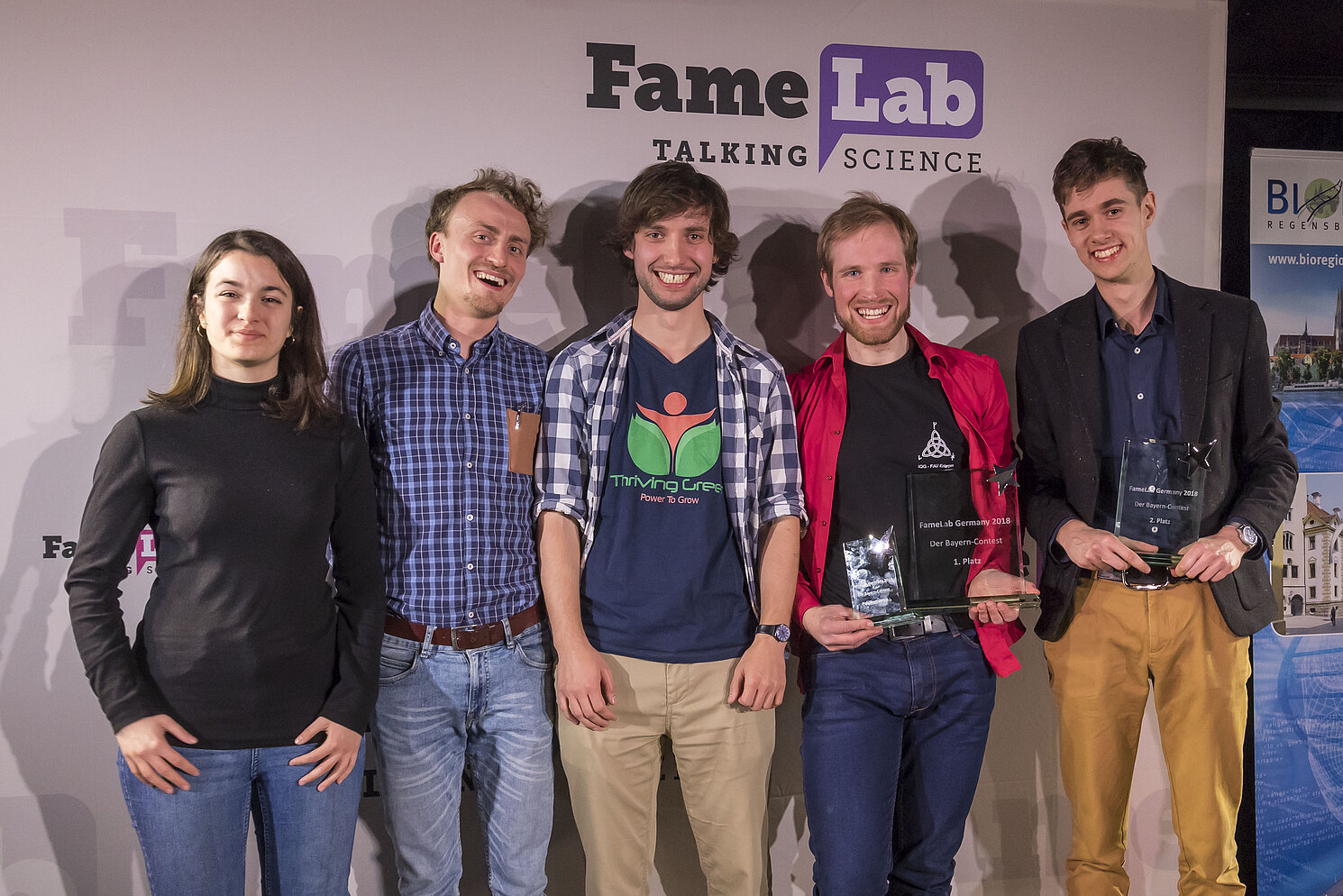 Die Teilnehmer: (von links) Margherita d’Errico, Christian Gnerlich, Stefan Weigl, Klaus Liegener und Uladzimir Barayeu. Foto: Stefan Kiefer