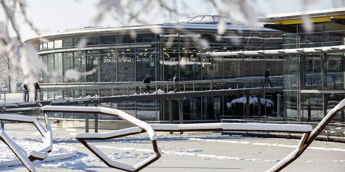 Campus im Winter