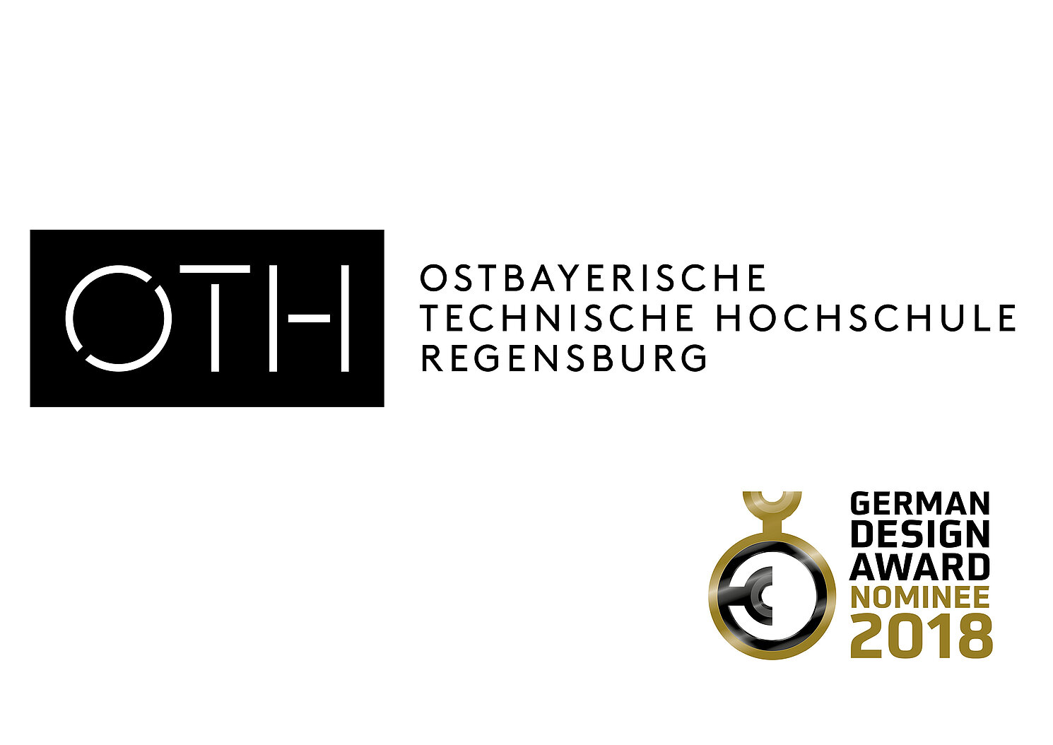Das Corporate Design der OTH Regensburg ist für den German Design Award 2018 nominiert.