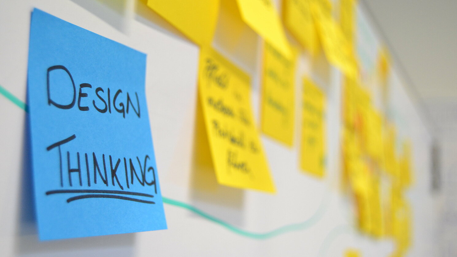 Design Thinking ist eine der innovativen Methoden, die in den FIT-Lab-Workshops zum Einsatz kommen.