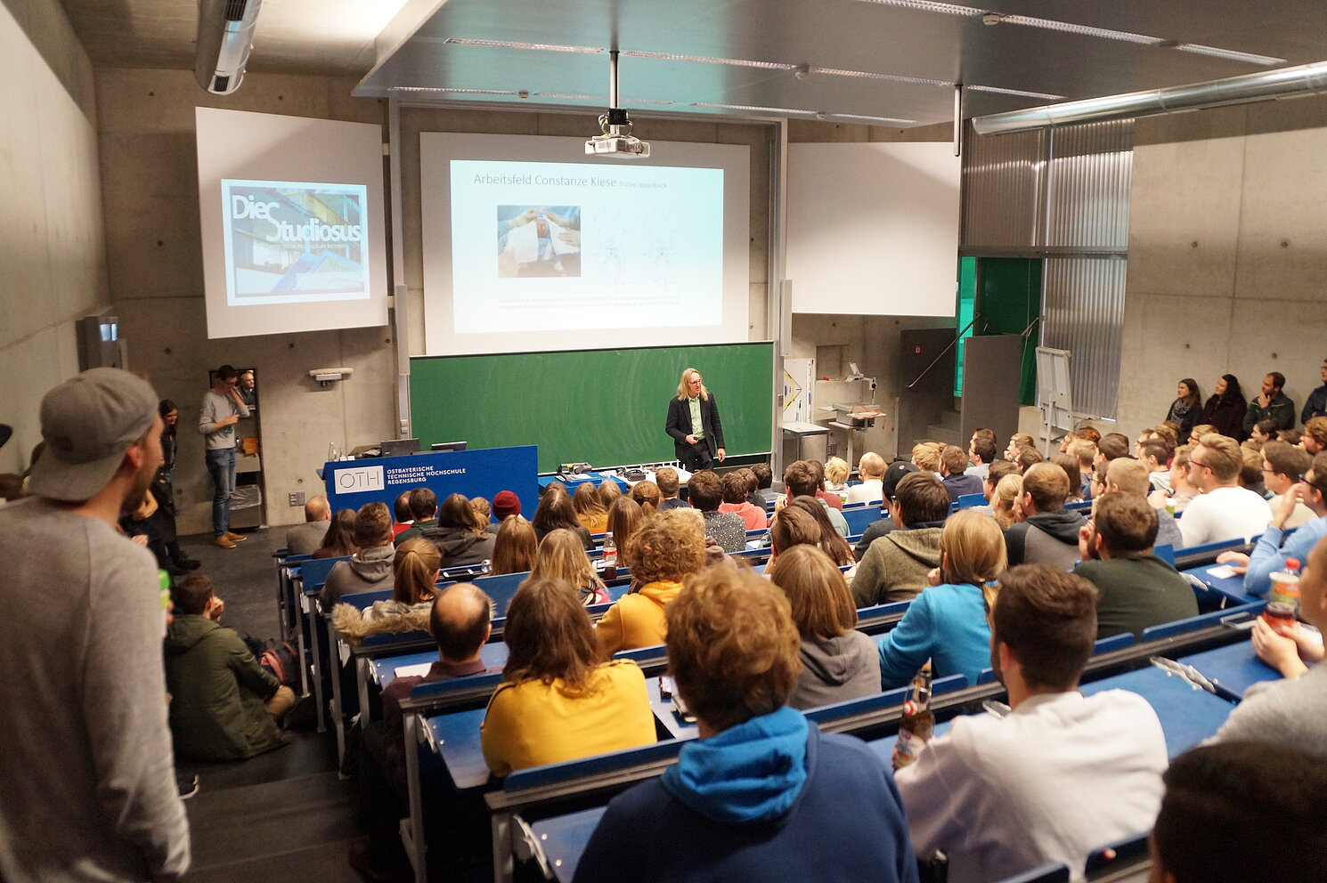 Bei den Vorträgen am Dies Studiosus herrschte reger Andrang. Foto: OTH Regensburg