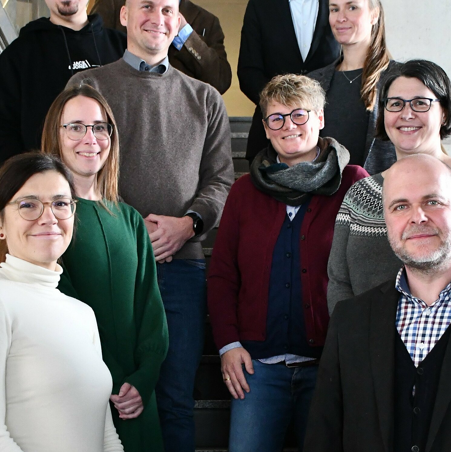 Das TRIO-Team der OTH Regensburg hat das Thema Wissenstransfer erfolgreich an der Hochschule verankert. Foto: OTH Regensburg/Michael Hitzek