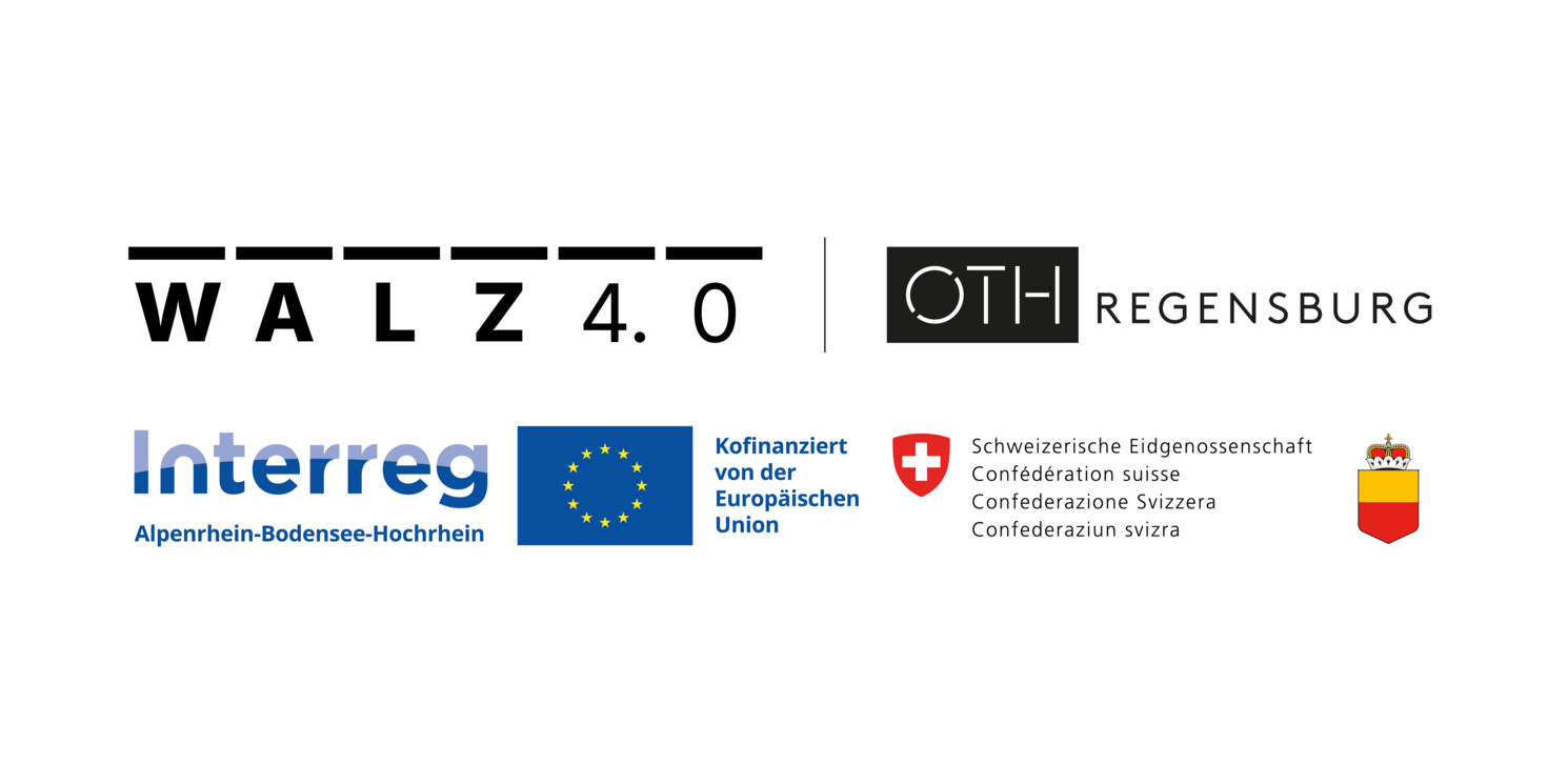 WALZ 4.0, OTH Regensburg, Interreg, Schweizerische Eidgenossenschaft