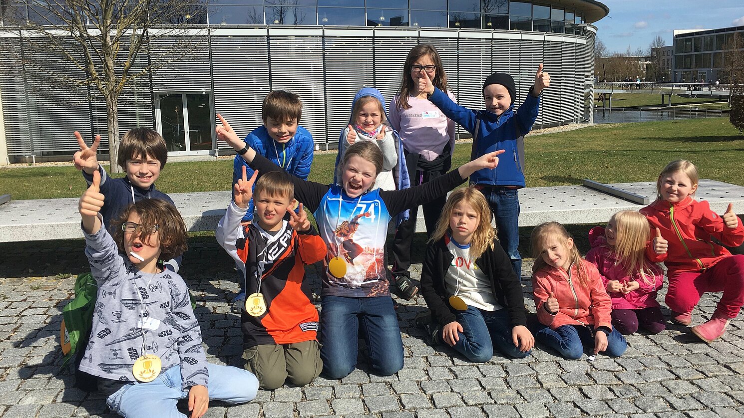 Vielseitiges Programm: Osterferienbetreuung an der OTH Regensburg für die Kinder von Studierenden, Mitarbeitenden sowie Lehrenden. 