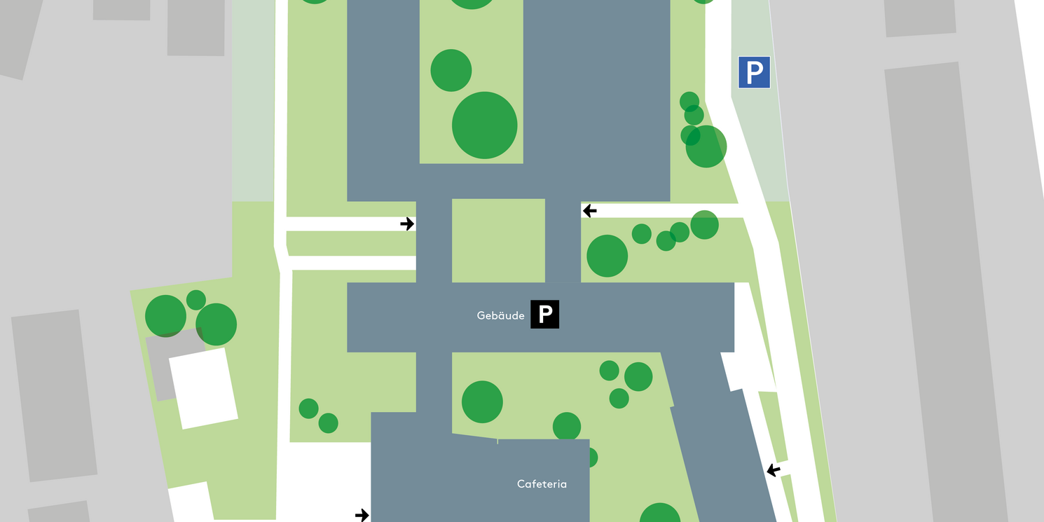 Gebäudeplan Prüfeninger Straße