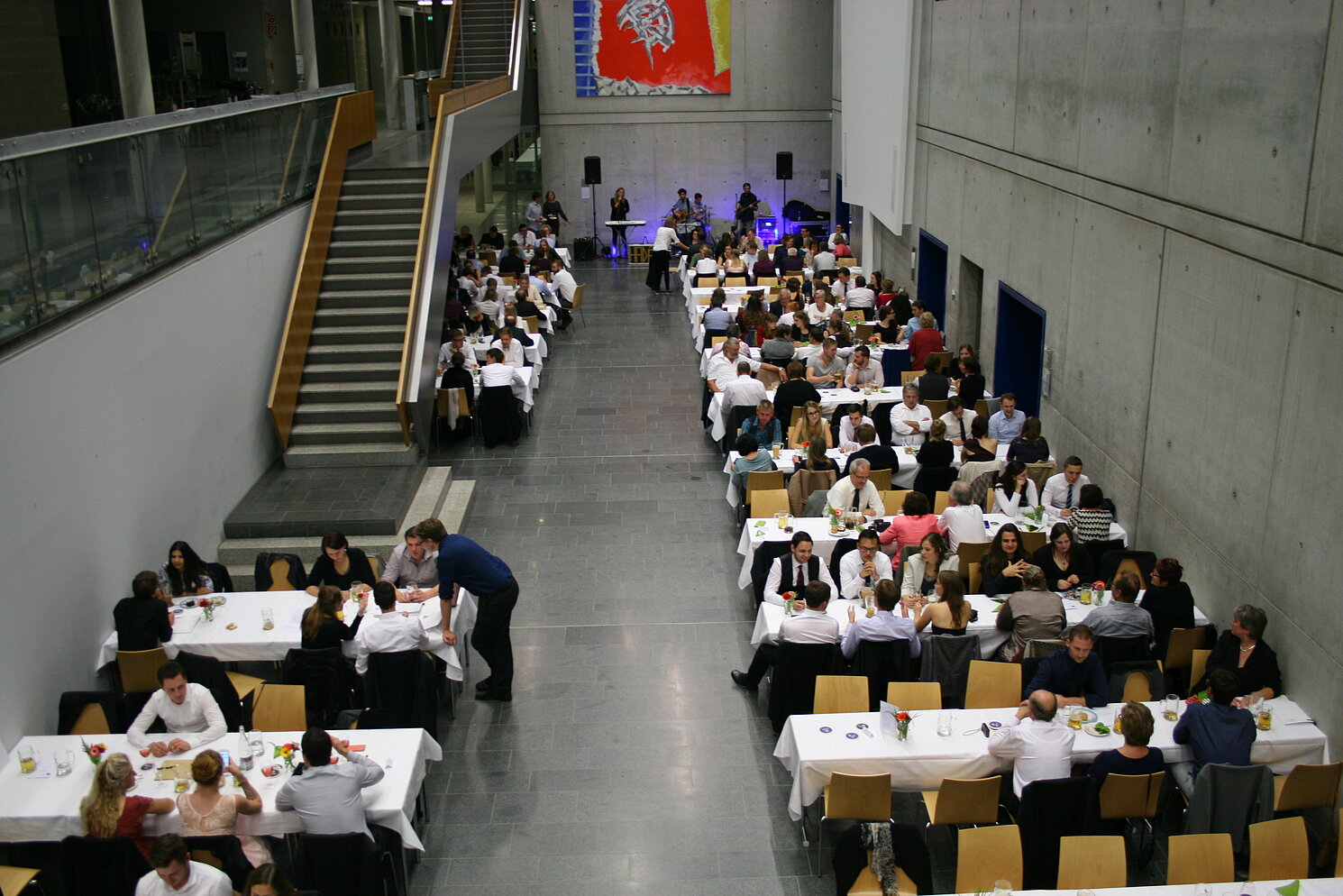 Feier im Hörsaalgebäude am Forum. Fotos: OTH Regensburg
