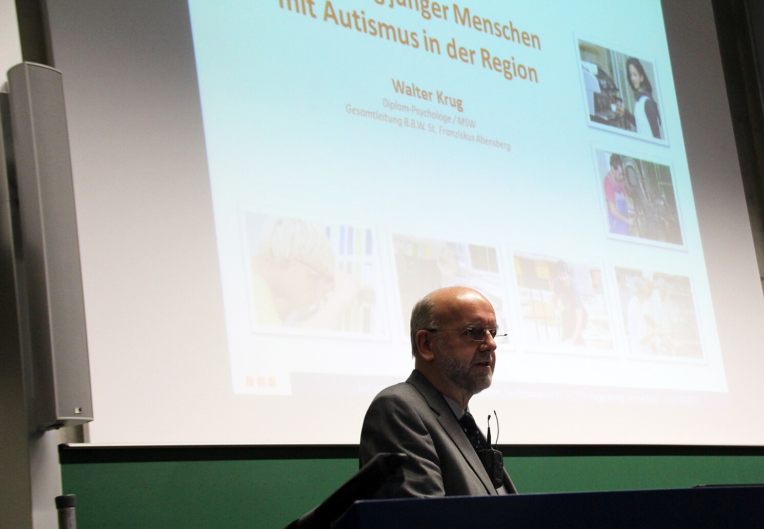 Walter Krug, Gesamtleiter des Berufsbildungswerks St. Franziskus in Abensberg.