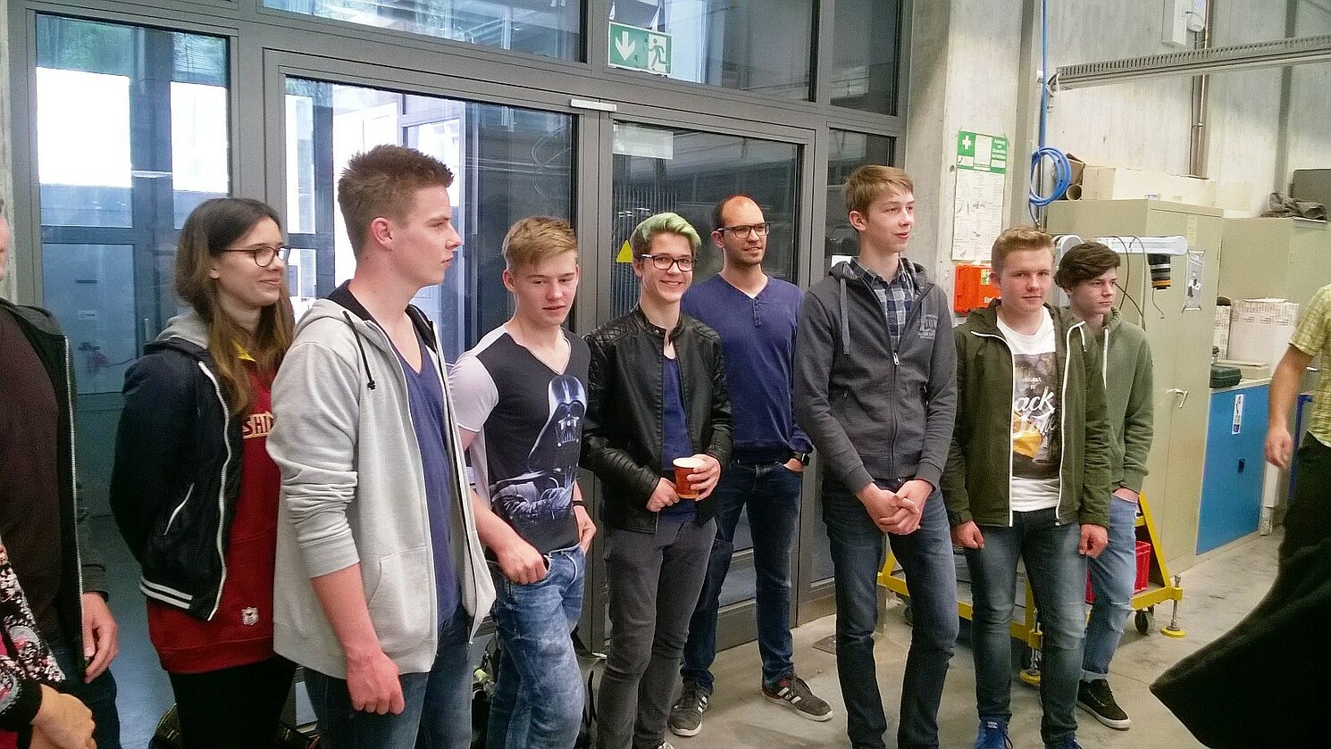 Die Präsentation des P-Seminar-Teams auf dem Regensburger Hochschultag war ein voller Erfolg