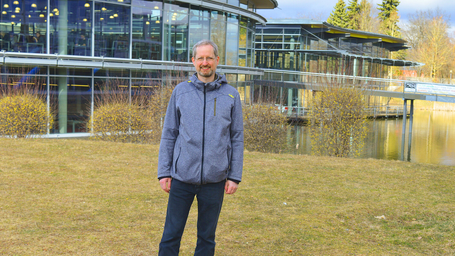 Die Präsenzblöcke am Campus der OTH Regensburg behält Michael Kress in guter Erinnerung.