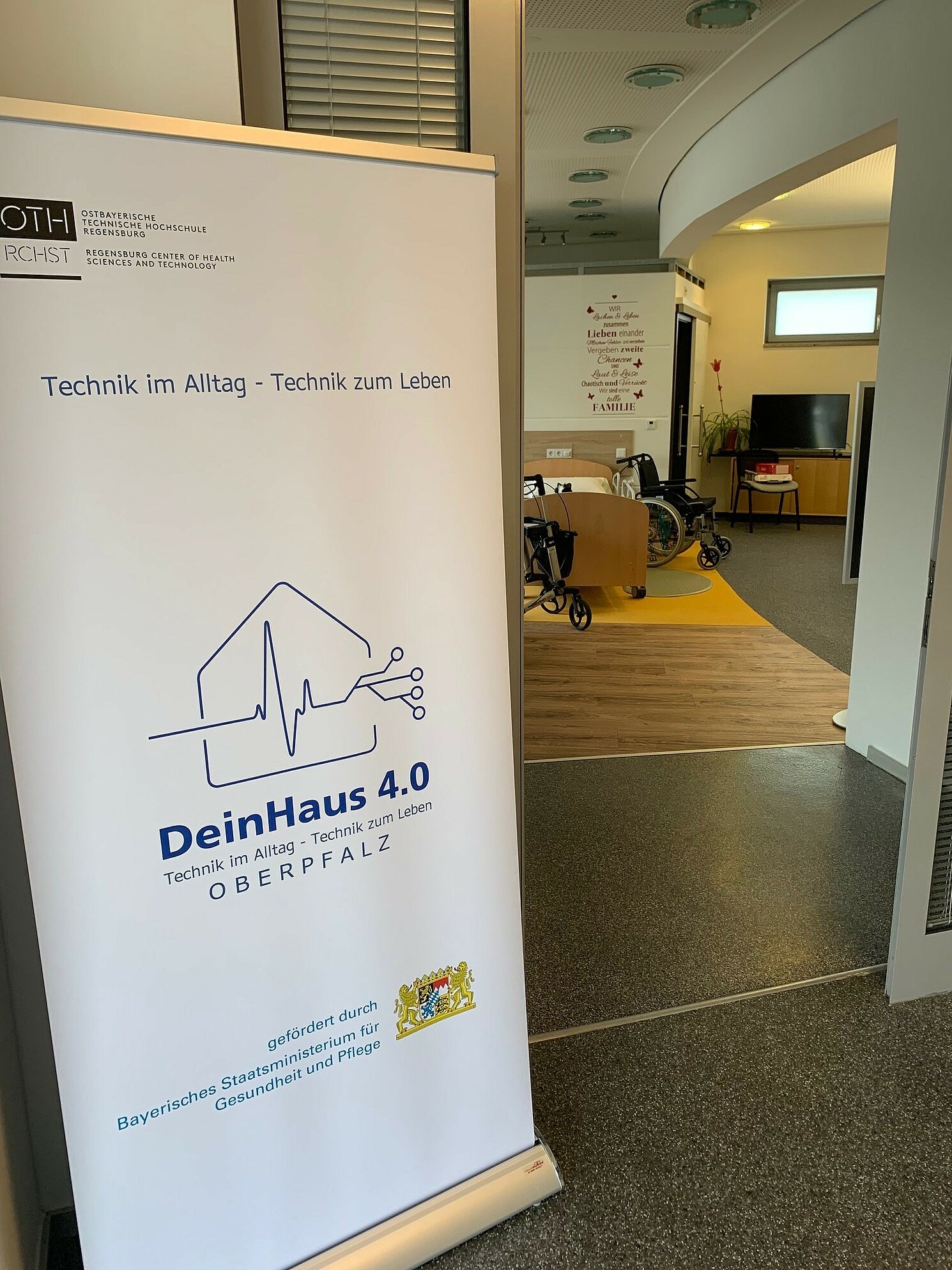 DeinHaus 4.0 - Oberpfalz bei der Auftaktveranstaltung zur bayerischen Themenwoche "Zuhause daheim".