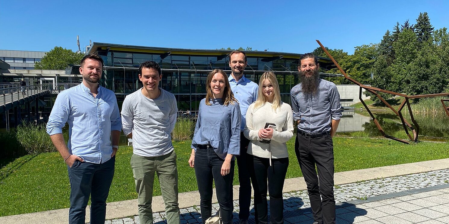 Bayerisch-tschechisches Workshop-Team an der OTH Regensburg Foto: Dr. Caroline Dotter/OTH Regensburg