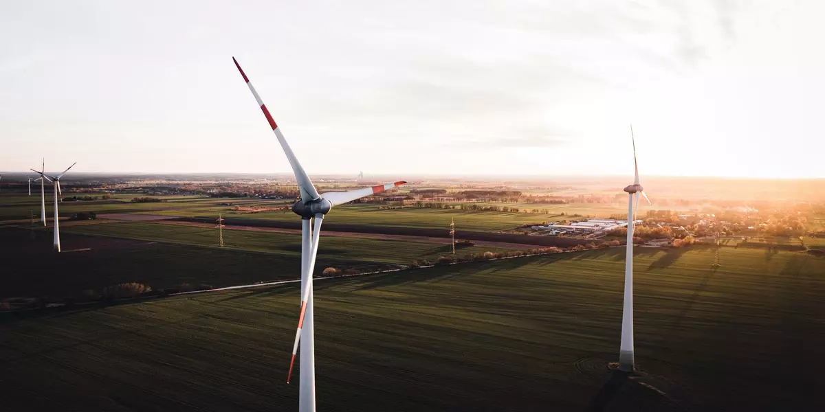 wind turbines