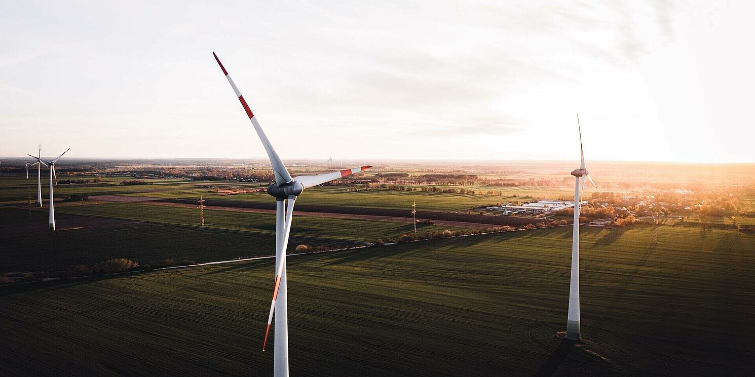 wind turbines