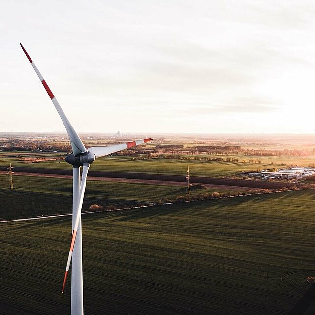 wind turbines