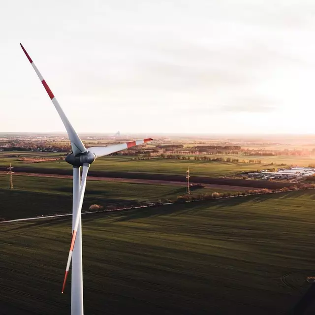 wind turbines