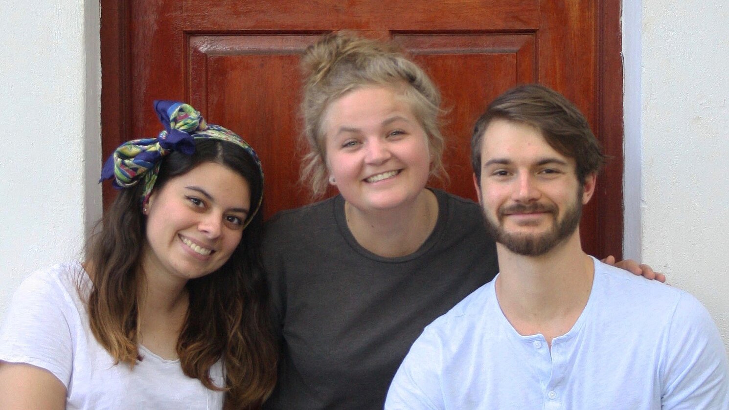 Von links: Anna Schmied, Melina Rieger und Tobias Lechner aus dem Studiengang Industriedesign sind im Rahmen eines Austauschprogramms an der University of Johannesburg in Südafrika. 