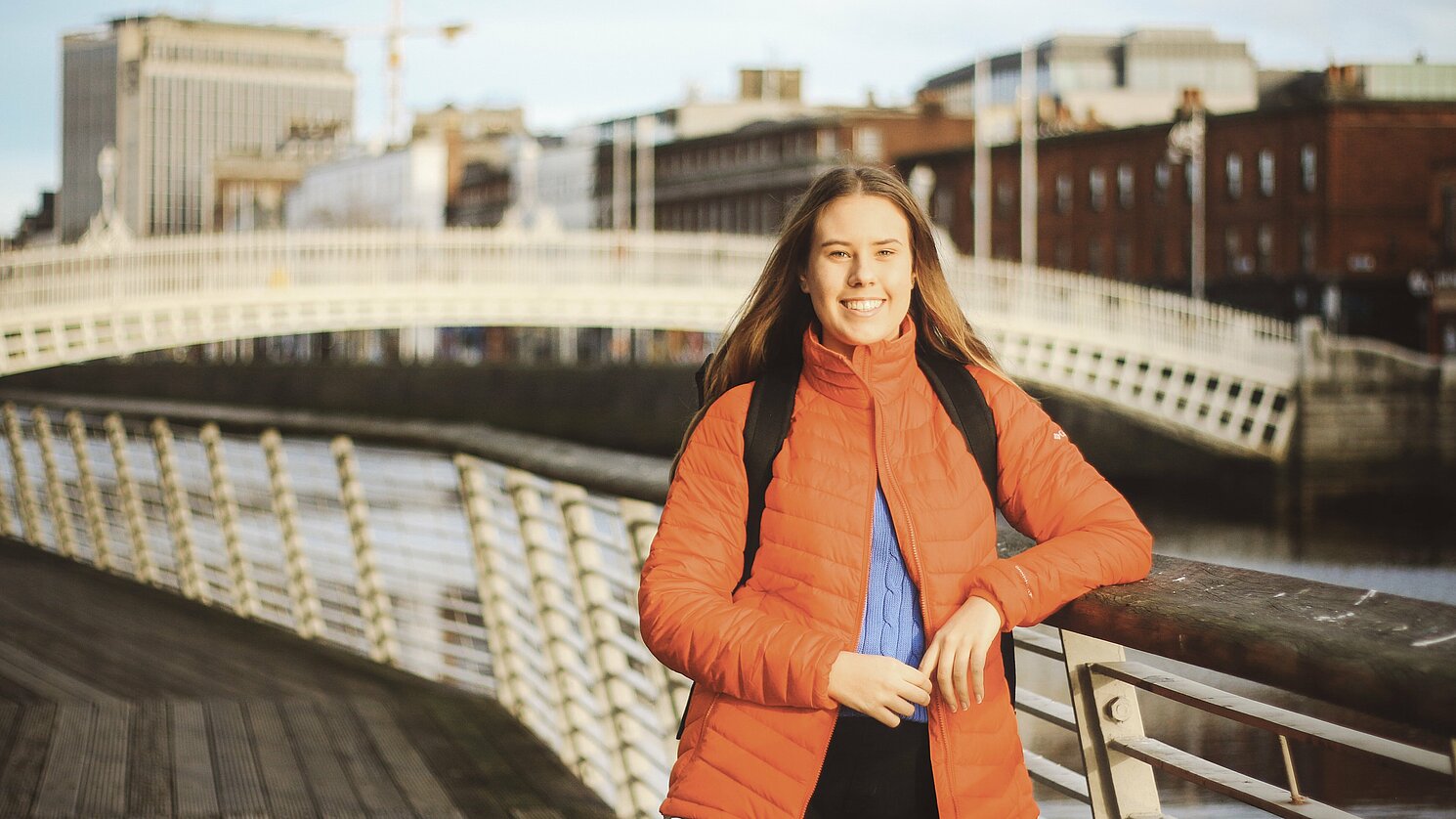 Für ihre herausragenden Leistungen während ihres Auslandssemesters in Dublin wurde OTH-Regensburg-Studentin Hanna Schleicher von der International School of Business mit dem "ISB Scholar of the Semester Award for Academic Excellence" gewürdigt.