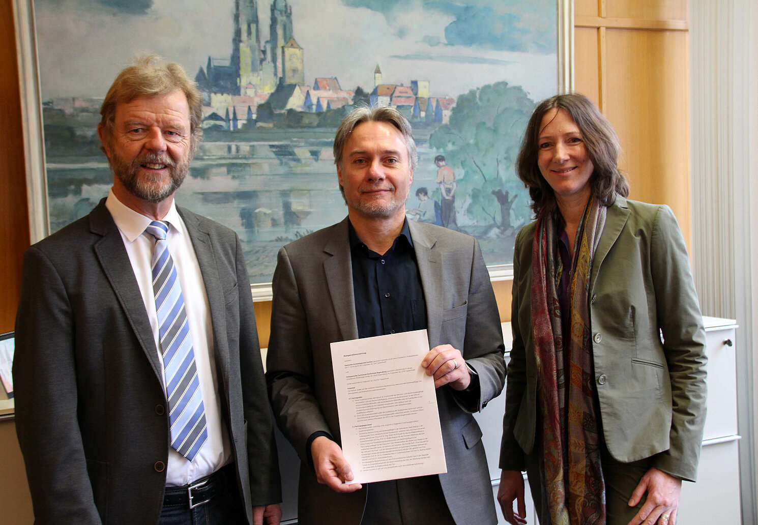 Die OTH Regensburg hat einen Kooperationsvertrag mit dem Deutschen Archäologischen Institut (DAI) geschlossen