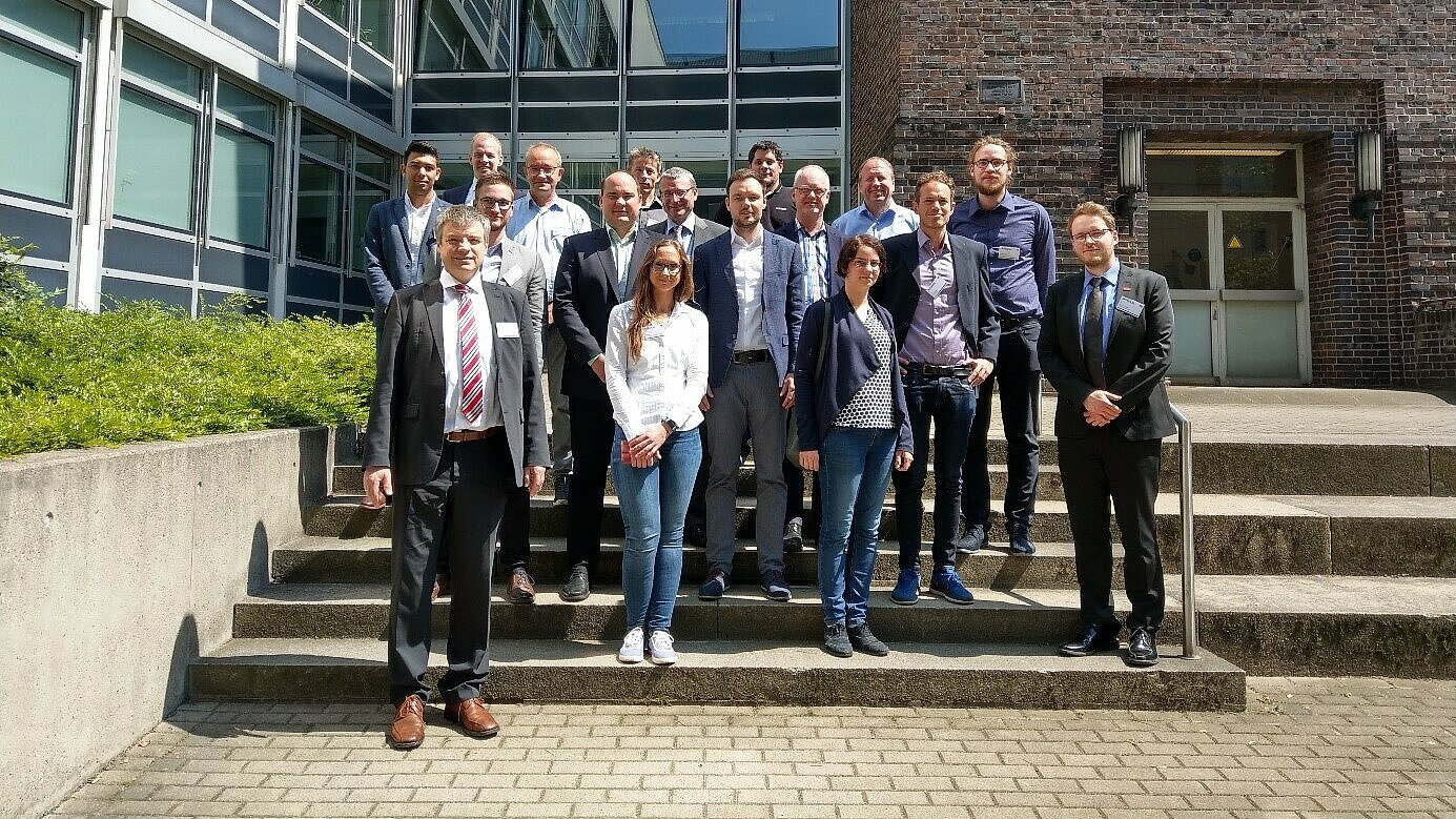 Die Projektpartnerinnen und -partner beim Kick-off am 20. Mai 2019 an der TU Braunschweig.