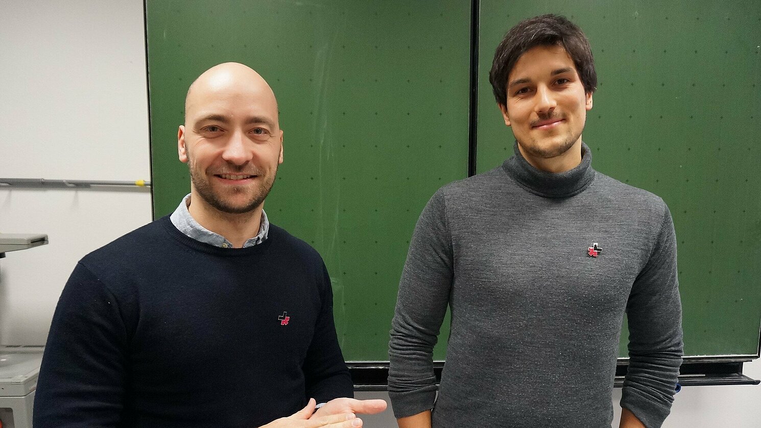 Die beiden Aktivisten Vincent-Immanuel Herr und Martin Speer (HERR & SPEER) beendeten mit ihrem Vortrag zum Thema "Feminismus in Europa" die Veranstaltungsreihe „Das Geschlecht der Europa – Europäische Integration und Geschlechtergerechtigkeit“.