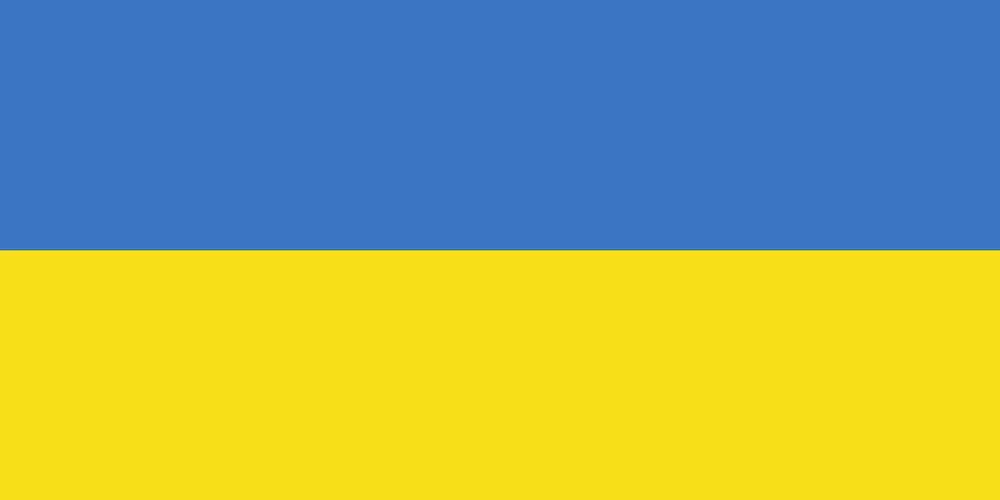 Ukraine-Flagge