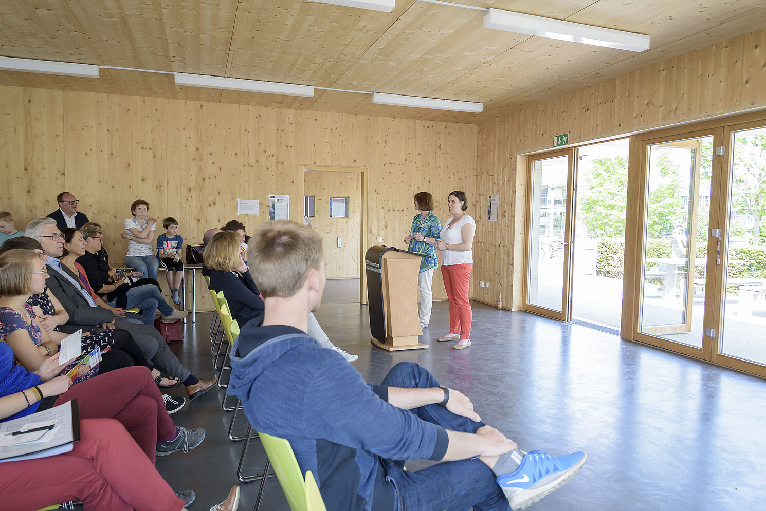 Die Organisatorinnen des Festes: (von links) Andrea März-Bäuml und Katrin Liebl Foto: Paul Dittmann