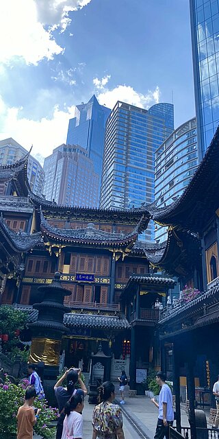 Luohan Tempel in Chongqing