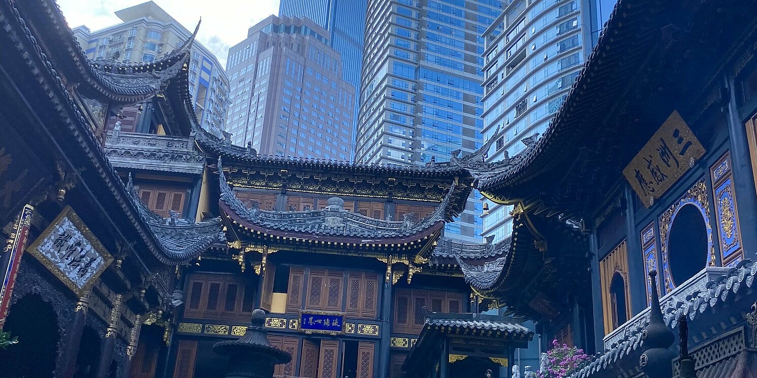Luohan Tempel in Chongqing