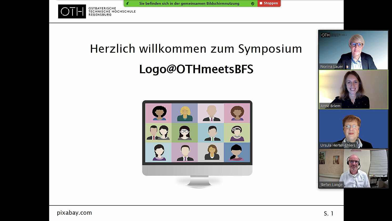 Im Februar 2021 fand erstmals das Online-Symposium Logo@OTHmeetsBFS statt, bei dem sich Teilnehmende aus dem Fachbereich Logopädie von der OTH Regensburg mit kooperierenden Berufsfachschulen austauschen und vernetzen konnten.