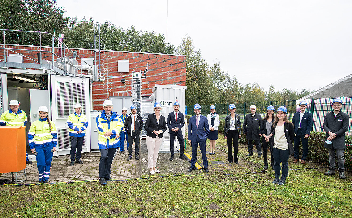 Die Felderprobung erfolgt in Ibbenbüren (Nordrhein-Westfalen). Fotos: Hermann Pentermann/Westenergie AG