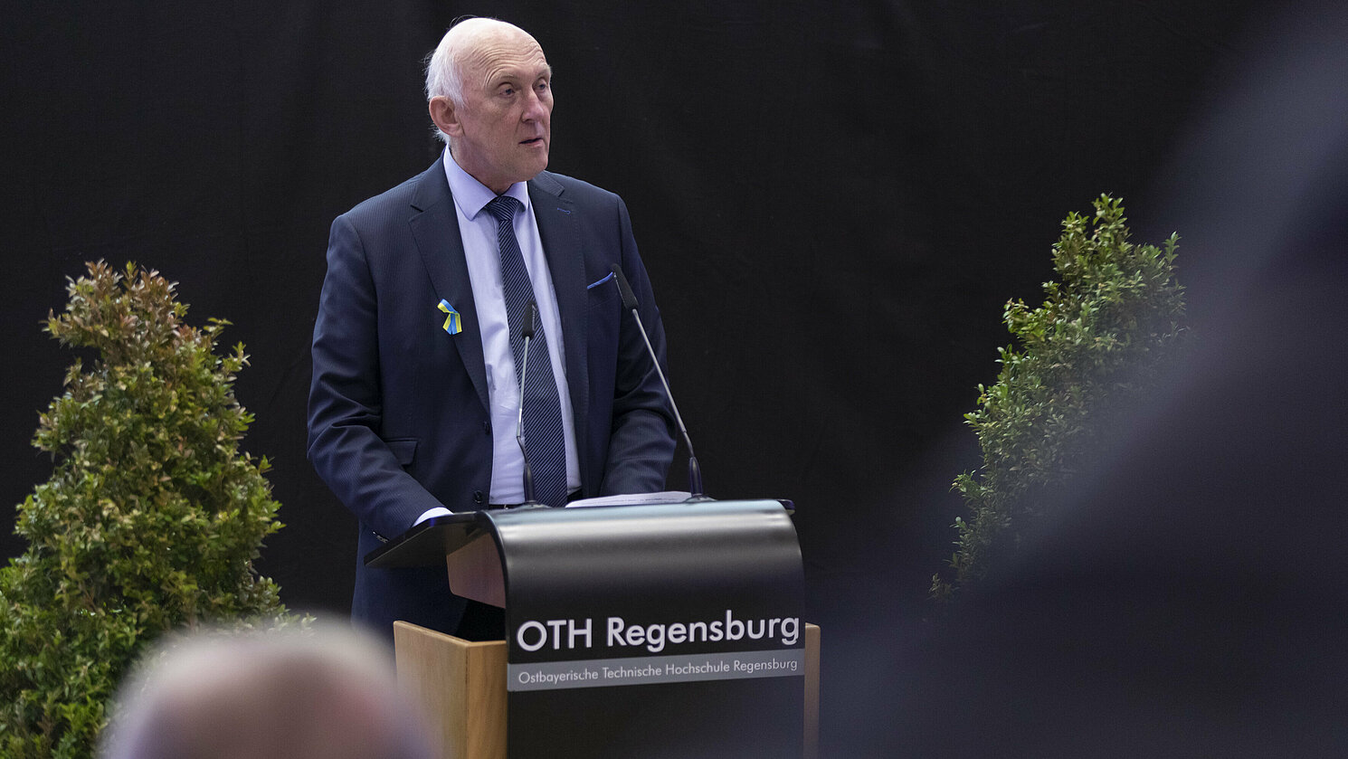 Prof. Dr. Walter Schober, Präsident der TH Ingolstadt und Vorsitzender des Vereins Hochschule Bayern, sagte, Wolfgang Baier habe sich „für die Interessen aller bayerischen Hochschulen eingesetzt“. 