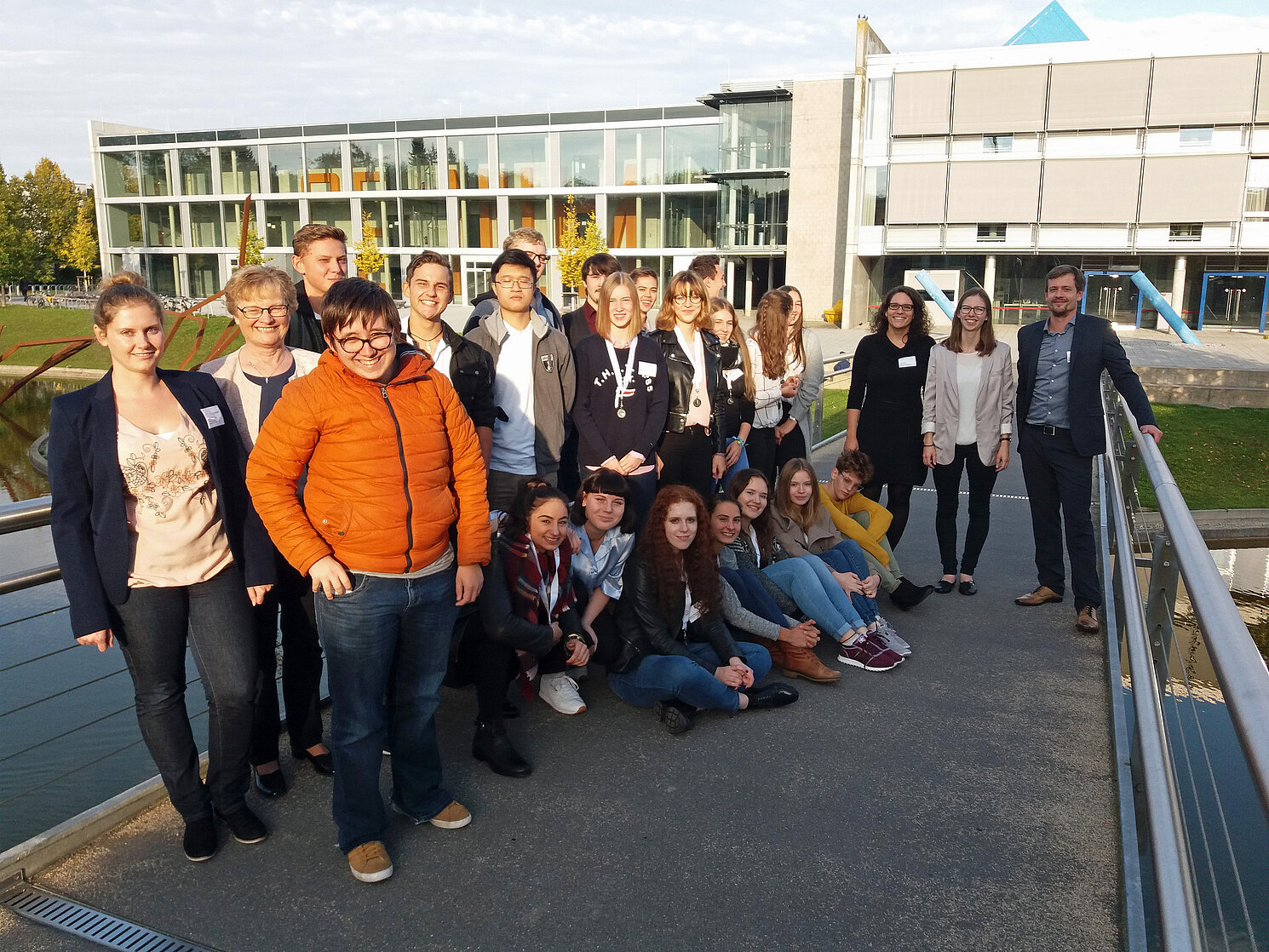 Studienkompass-Regionalgruppe-Regensburg am Campus der OTH Regensburg.