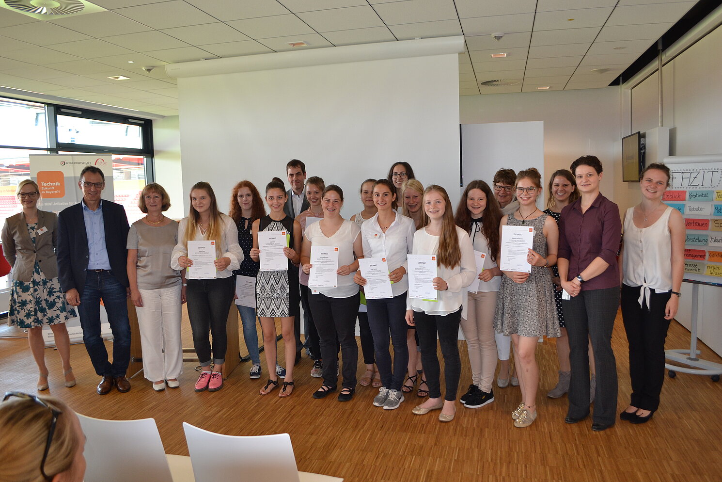 Abschlussveranstaltung Forschungscamp an der OTH Regensburg