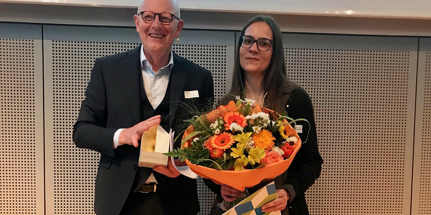 Christine Braun wurde im Oskar von Miller Forum in München ausgezeichnet. 