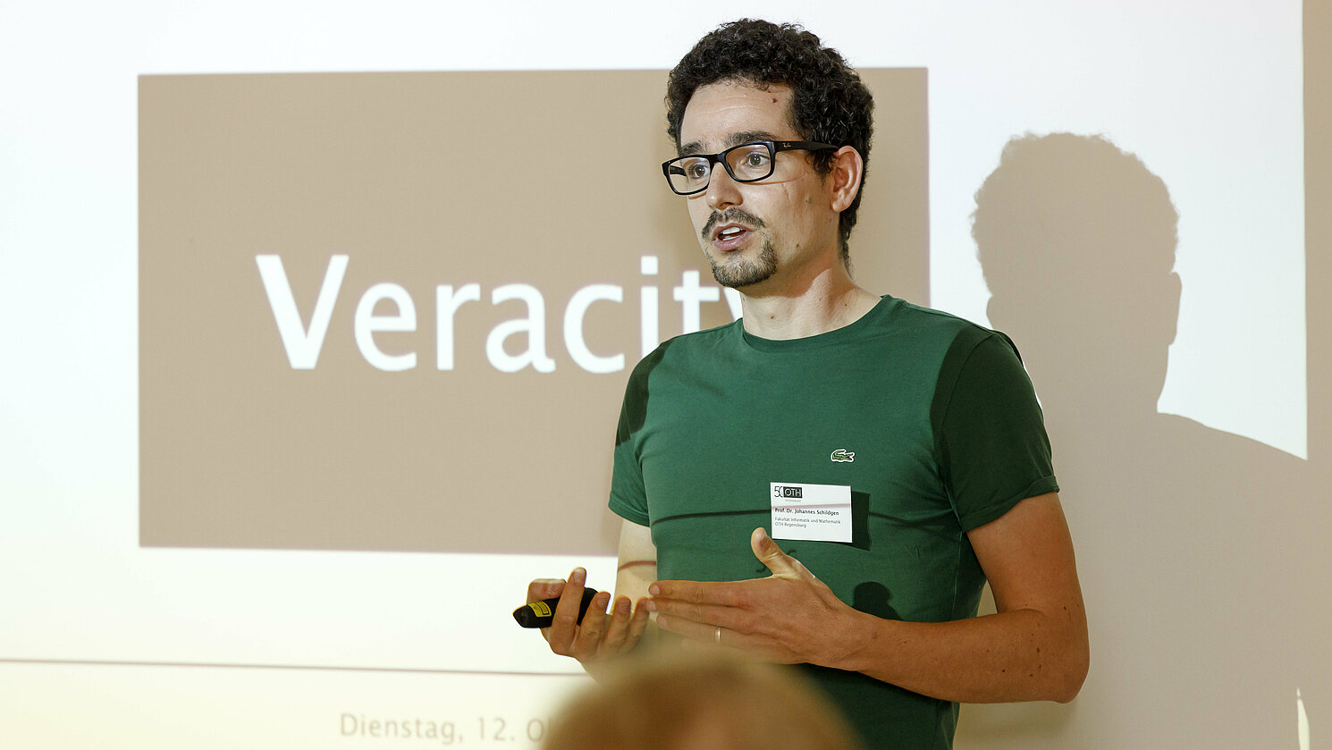Was eine Pommesbude mit Big Data zu tun hat, erläuterte Prof. Dr. Johannes Schildgen.