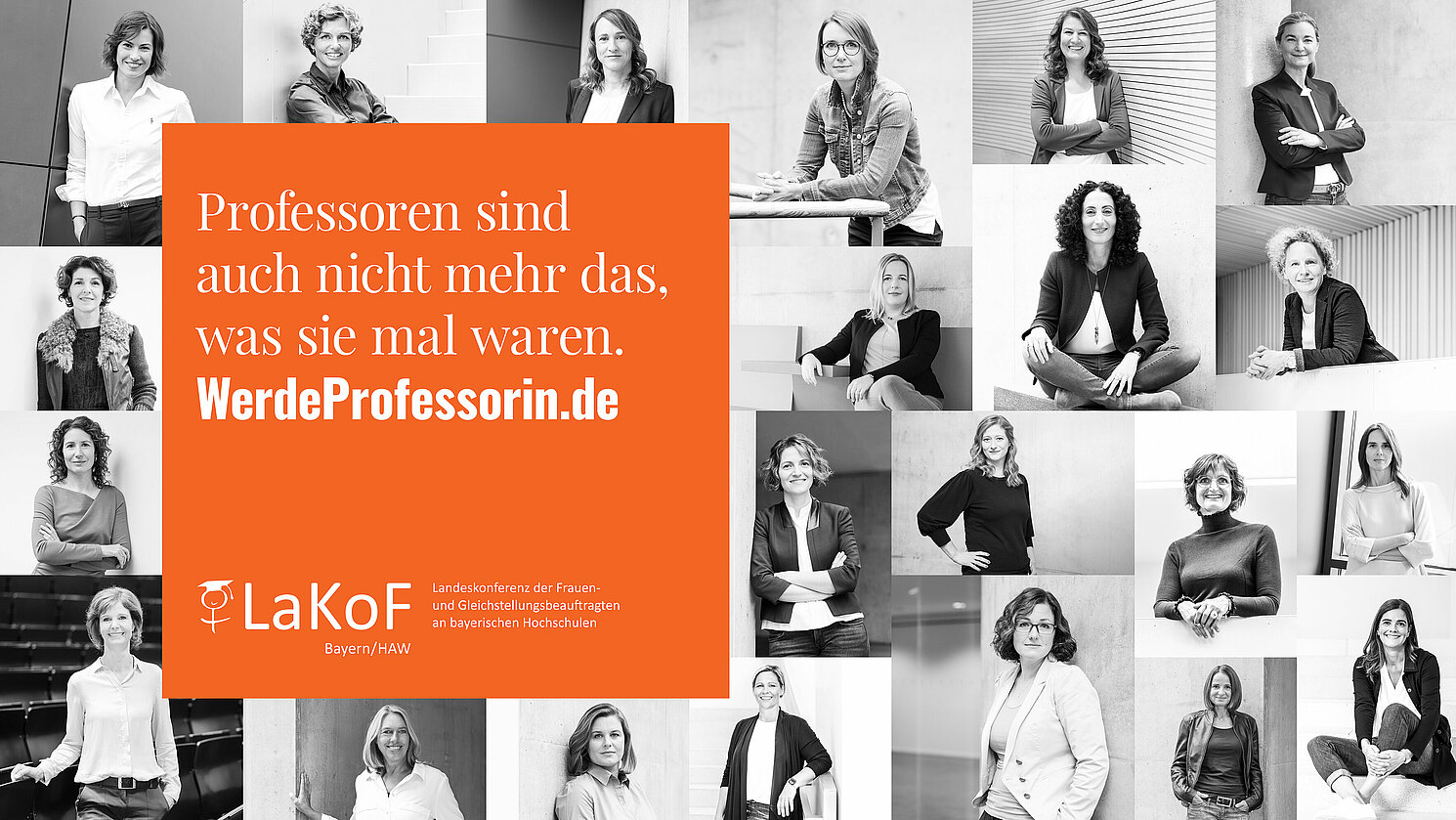 Start der bayernweiten Kampagne "Werde Professorin".