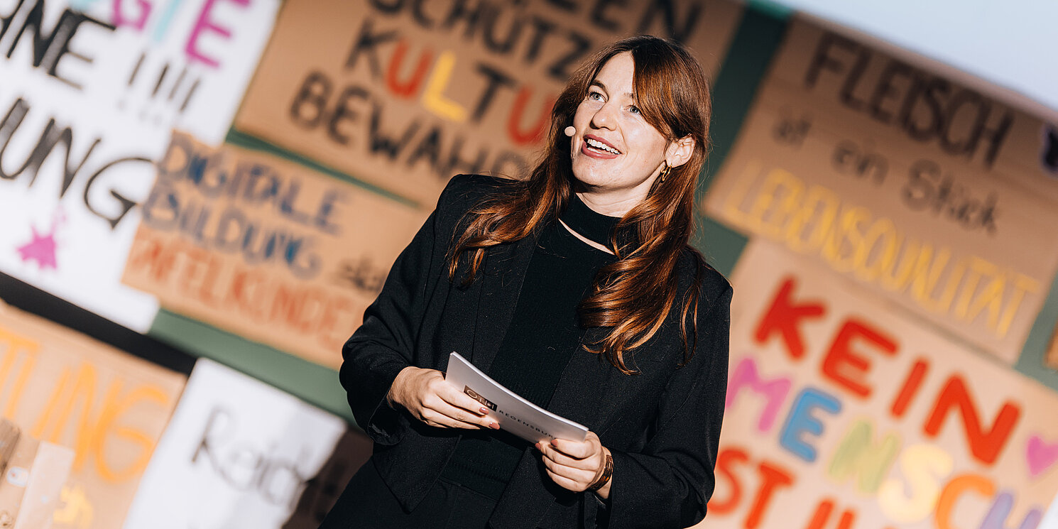 Moderatorin Akademische Jahresfeier 2025