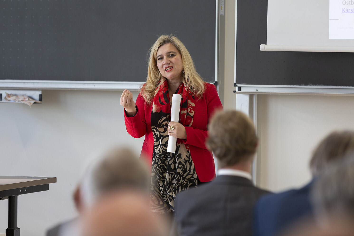 Bayerns Gesundheitsministerin Melanie Huml betonte die Bedeutung des Projekts "DeinHaus 4.0" für Betroffene.