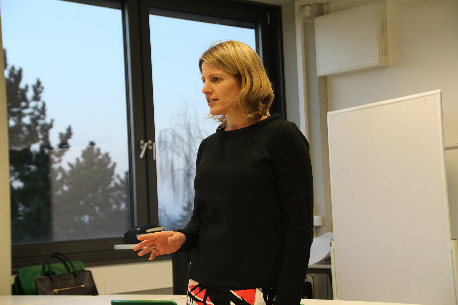 MdB Dr. Astrid Freudenstein war an der Fakultät Angewandte Sozial- und Gesundheitswissenschaften zu Gast. 