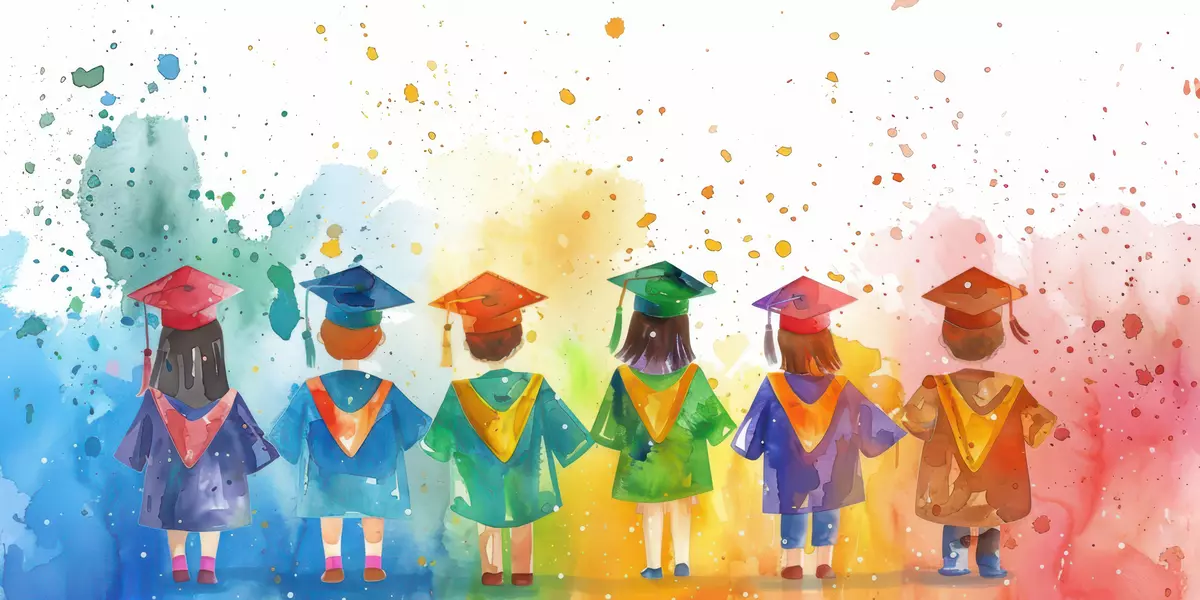 Kinder Uniabsolventen 