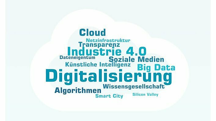 Im Rahmen der Veranstaltungsreihe „IT-Sicherheit am Donaustrand“ stand im Juni 2018 der Megatrend Digitalisierung aus dem Blickwinkel der Ethik im Mittelpunkt. Grafik: Anna Klima
