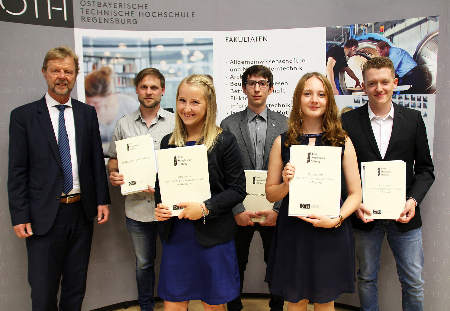 Stanglmeier- und Innovations-Preisverleihung an der OTH Regensburg