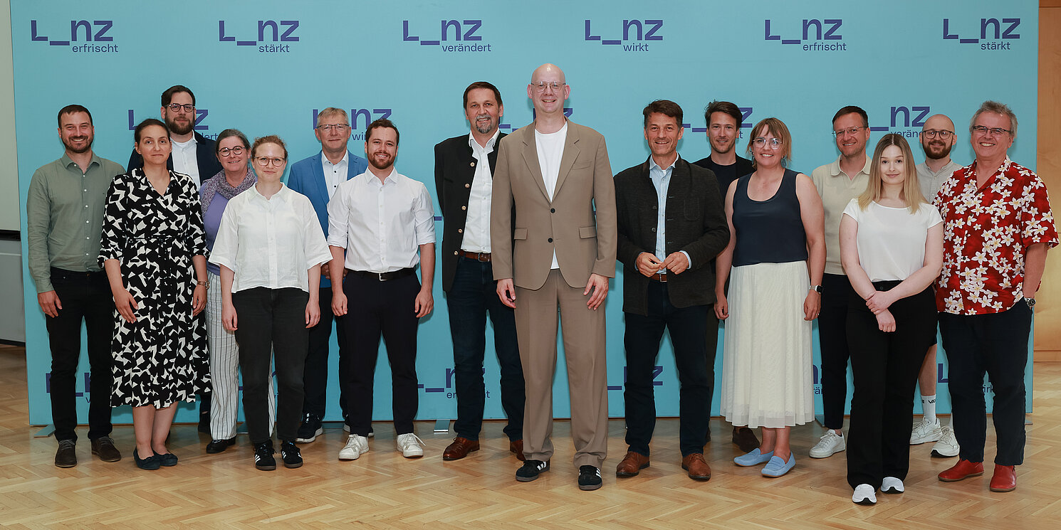Gruppenfoto (Stadt Linz, Michael Dworschak)