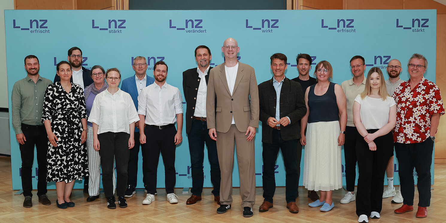 Gruppenfoto (Stadt Linz, Michael Dworschak)