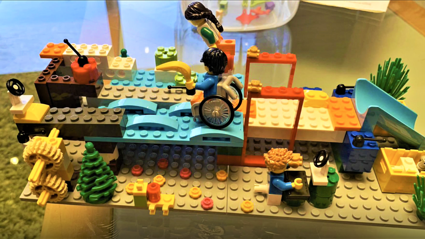 Das diesjährige Thema der FIRST LEGO League Explore war "Immer in Bewegung".
