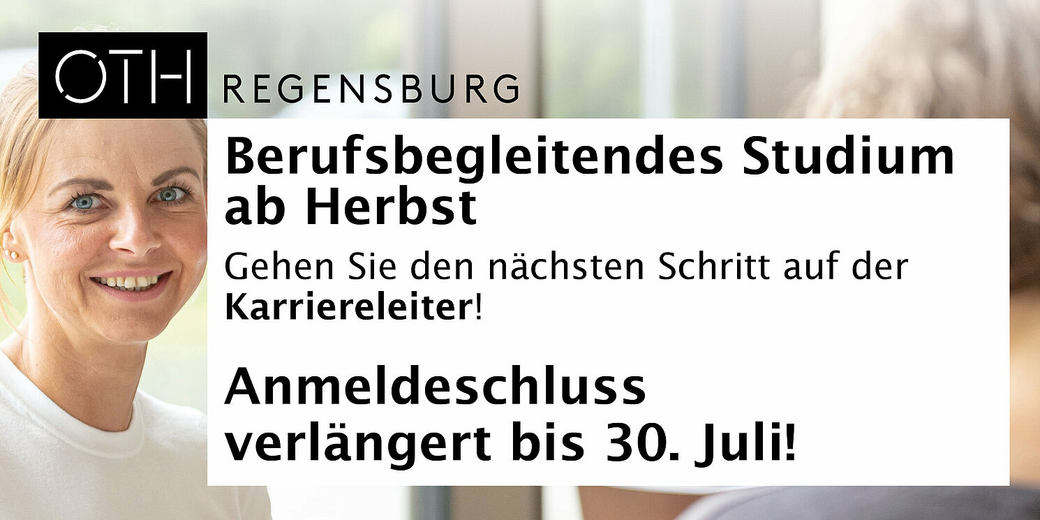 Berufsbegleitendes Studium ab Herbst