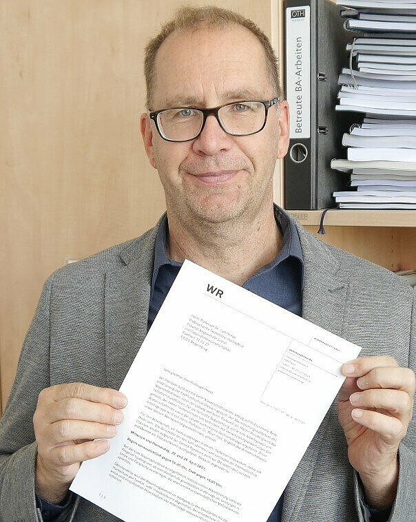 Prof. Dr. Carl Heese freut sich über die Ernennung durch den Wissenschaftsrat.