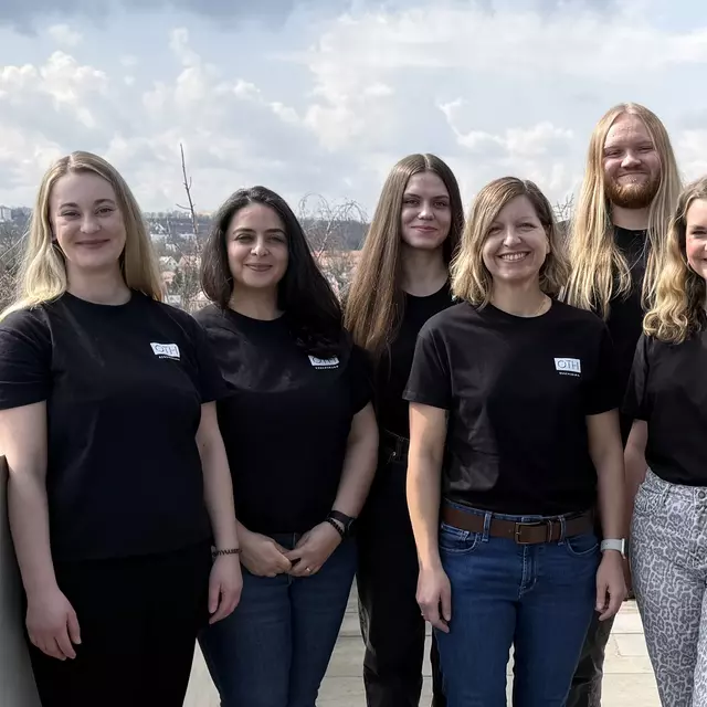 Team der Stabsstelle Kommunikation der OTH Regensburg