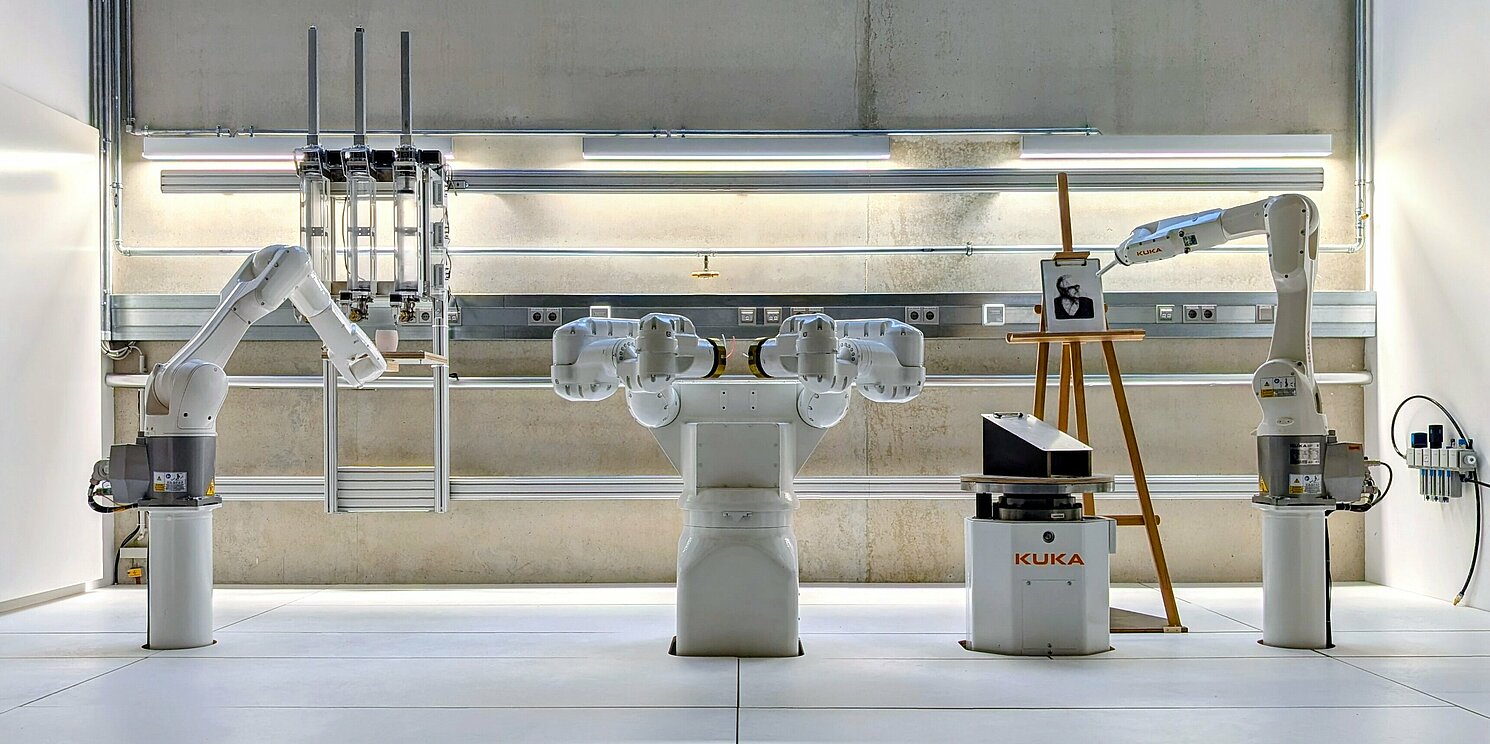 The new CyberCraft Lab at OTH Regensburg Photo: OTH Regensburg/Christophe Barlieb